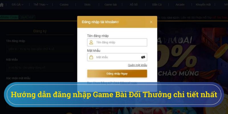 Hướng dẫn đăng nhập game bài đổi thưởng 789 club chi tiết