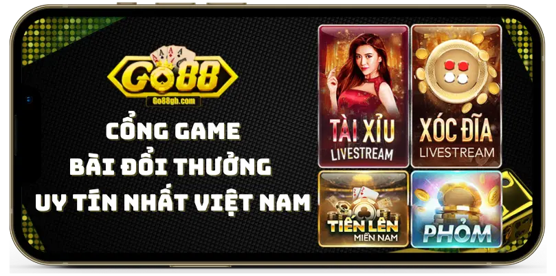 Ưu điểm có tại game bài đổi thưởng uy tín Go88