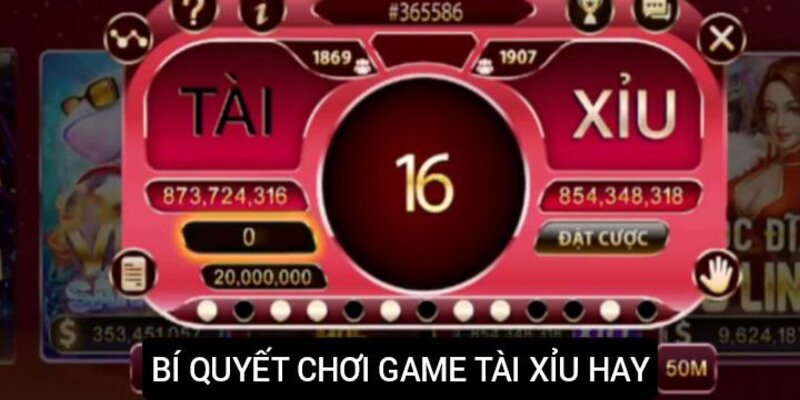 Bí quyết chơi tài xỉu đổi thưởng 789win luôn thắng