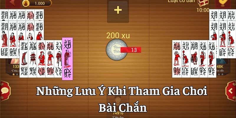 Những lưu ý người chơi phải cẩn trọng khi tham gia